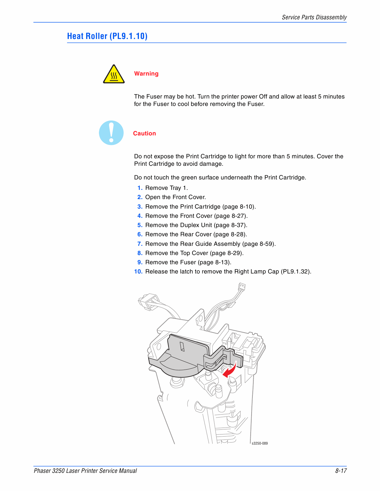 Xerox Phaser 3250 Parts List and Service Manual-4